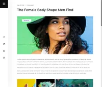 tulen mini website template desktop screenshot