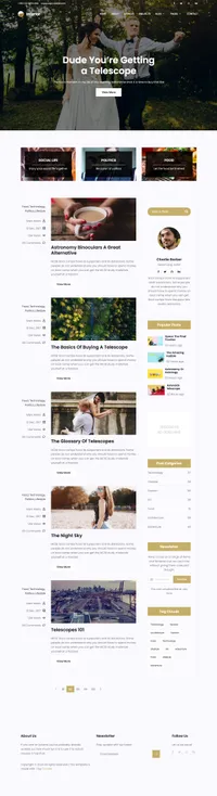 interior mini website template desktop screenshot