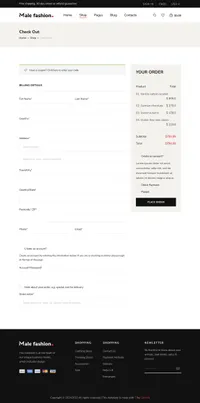 malefashion mini website template desktop screenshot