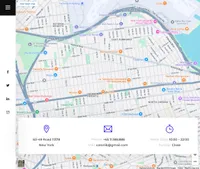 tulen mini website template desktop screenshot