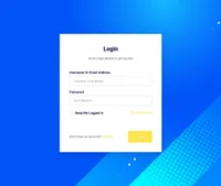 eventro mini website template desktop screenshot