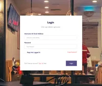 onedu mini website template desktop screenshot