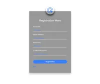 jobhub mini website template desktop screenshot