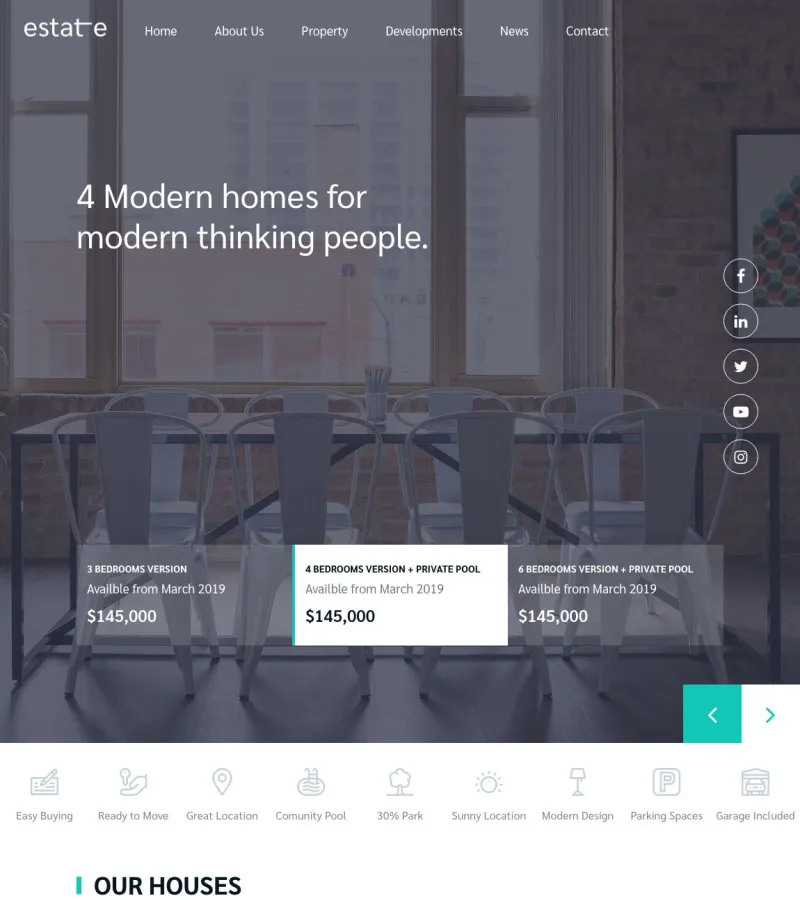 Estate Real Estate Agent template