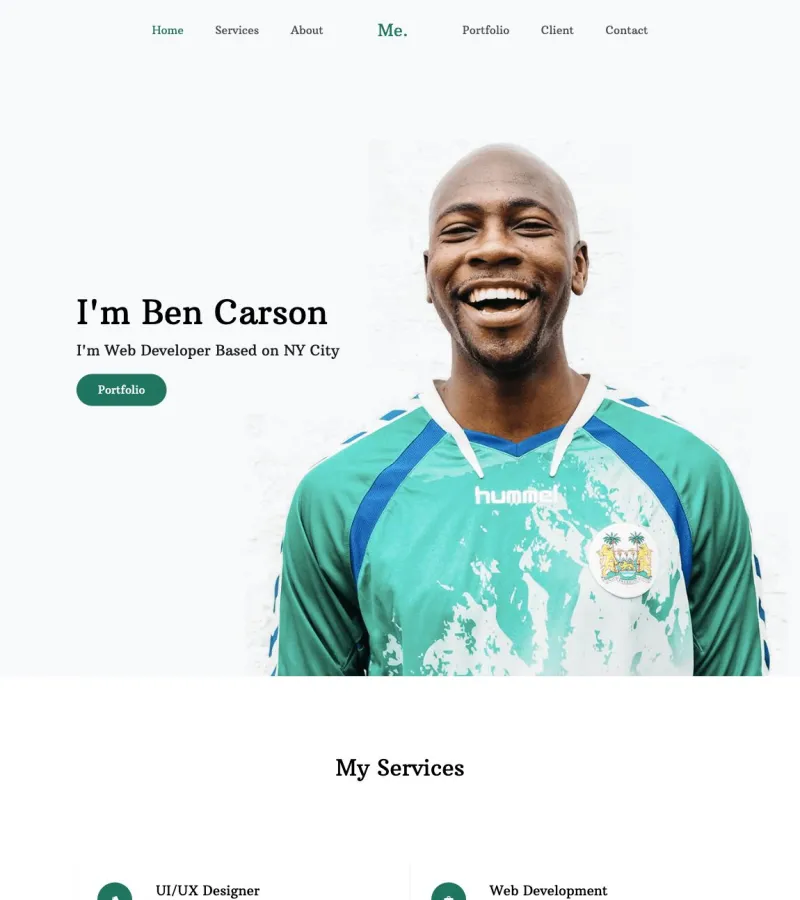 Me Marketing Agency template