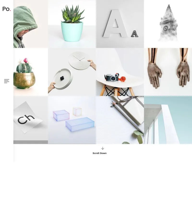 Po-Portfolio Photographer template