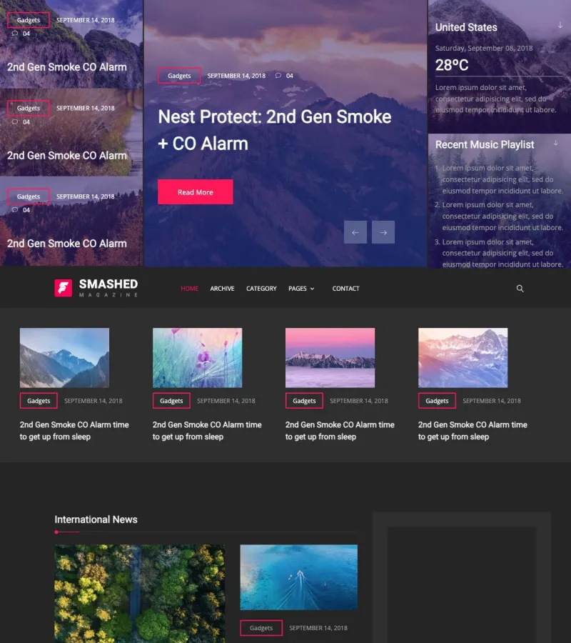  Marketing Agency template