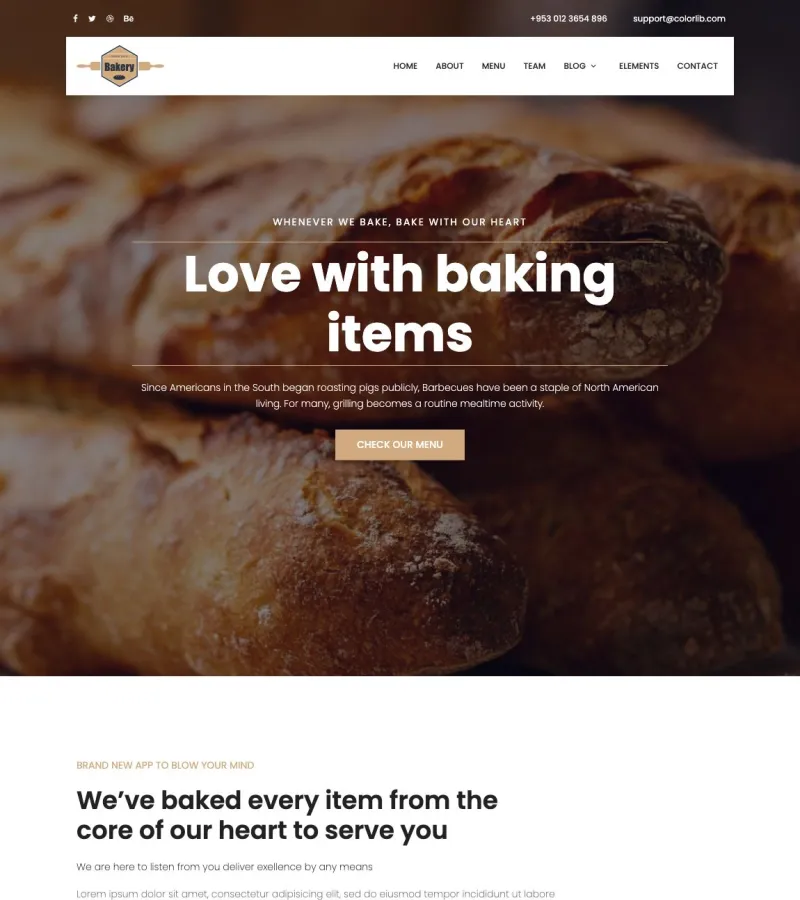 Bakery Shop Bakery Shop template