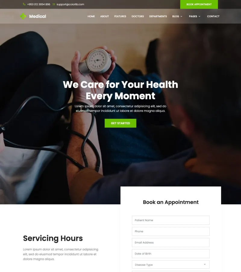 Medical Medical Clinic template
