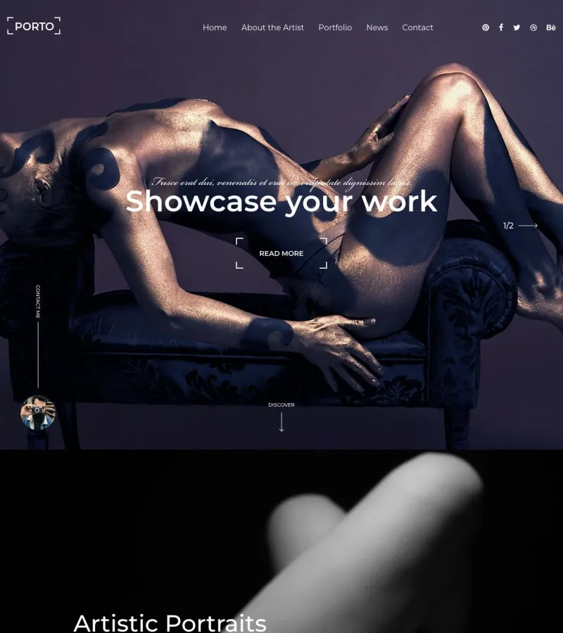 Porto Photographer template