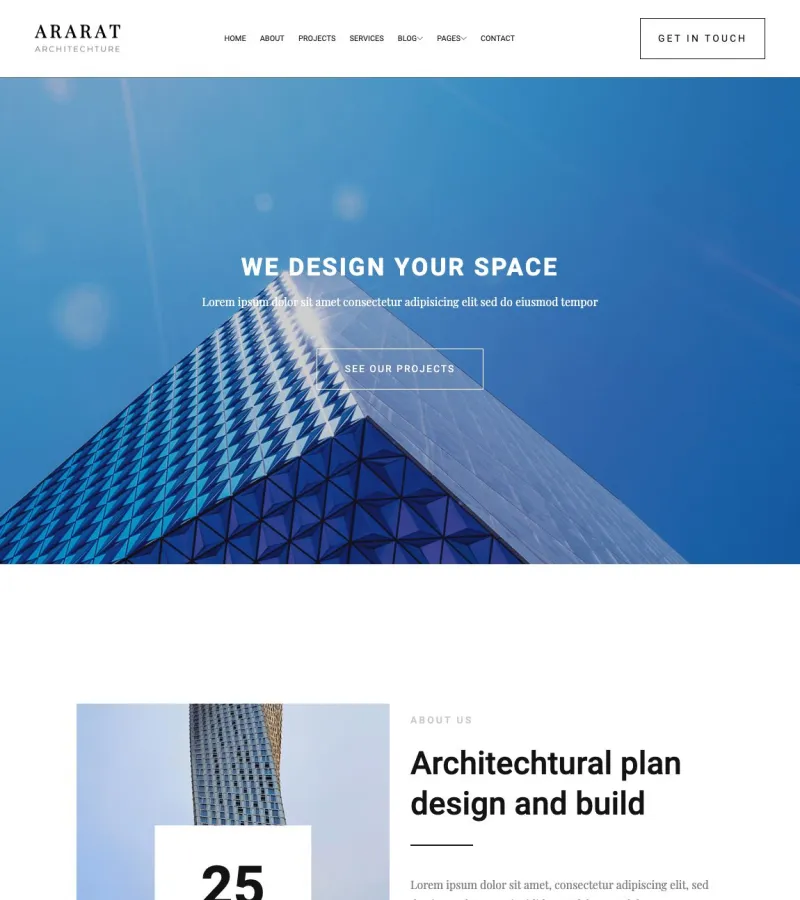 Ararat Construction Company template