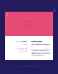 boxus mini website template desktop screenshot